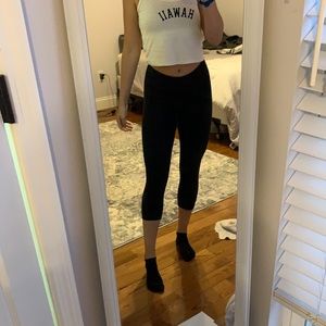 cropped lululemon leggings